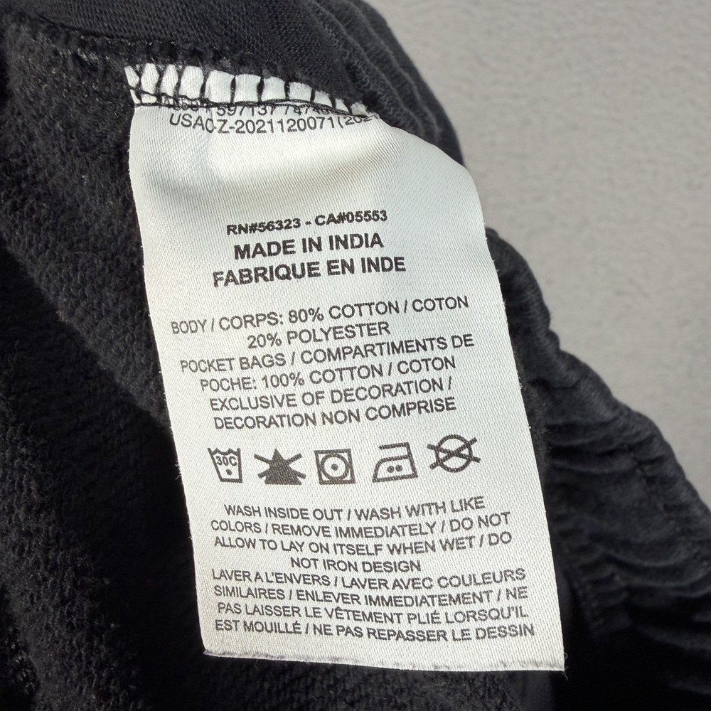 Nike Sportswear Essential Standard Fit Joggers Womens Small Black Fleece Logo - Picture 10 of 13
